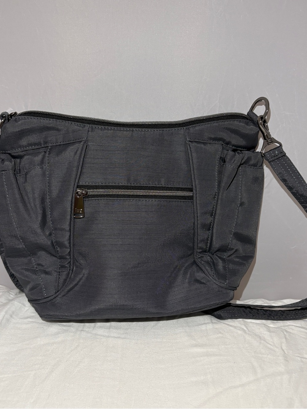 Lug Shuffle Crossbody - Brushed Gray - Picture 2 of 4